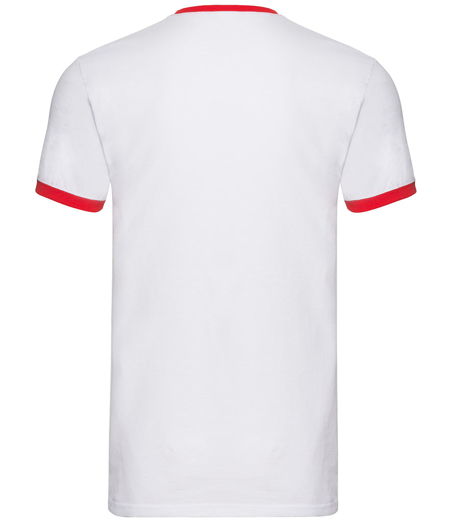 Fruit of the Loom Contrast Ringer T-Shirt