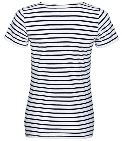 SOL'S Ladies Miles Striped T-Shirt