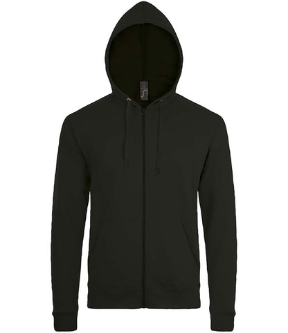 SOL'S Stone Zip Hooded Sweatshirt