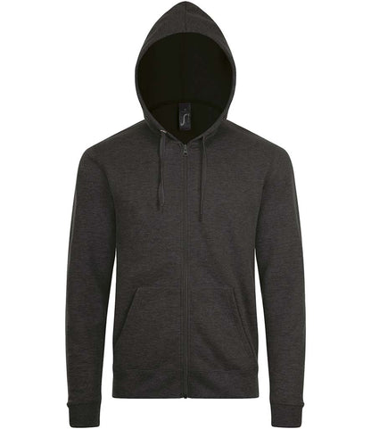 SOL'S Stone Zip Hooded Sweatshirt