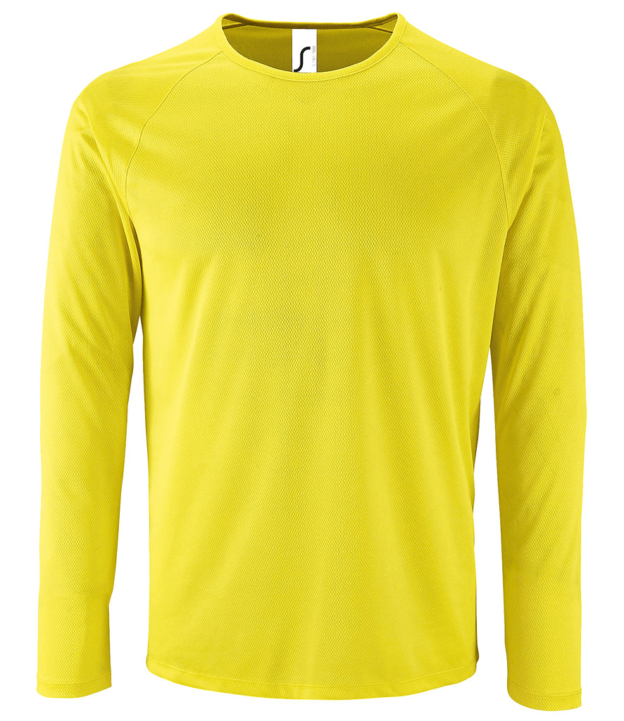 SOL'S Sporty Long Sleeve Performance T-Shirt