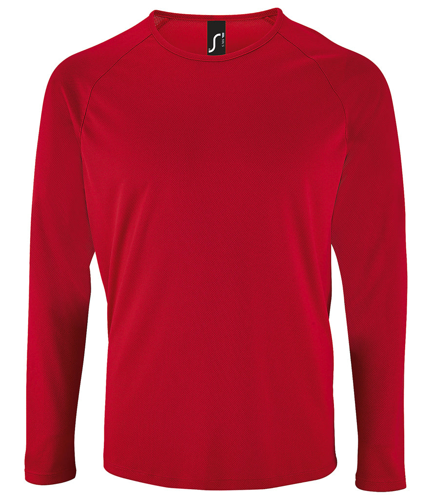 SOL'S Sporty Long Sleeve Performance T-Shirt