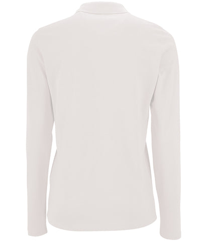 SOL'S Ladies Perfect Long Sleeve Piqué Polo Shirt