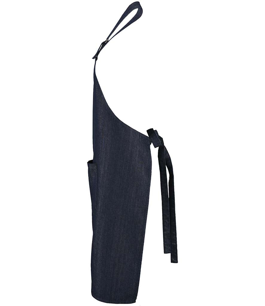 SOL'S Grant Denim Bib Apron with Pocket