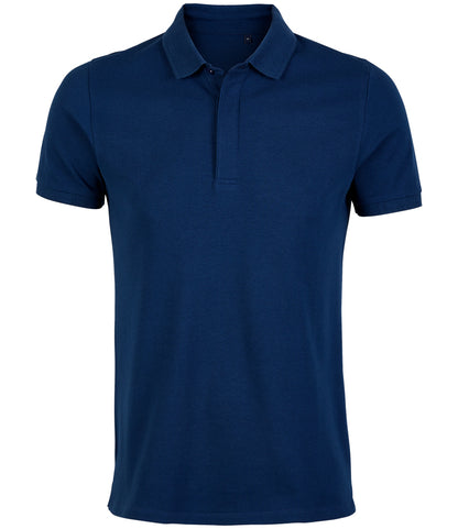 NEOBLU Owen Piqué Polo Shirt | Deep Black