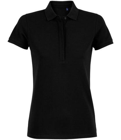 NEOBLU Ladies Owen Piqué Polo Shirt | Deep Black