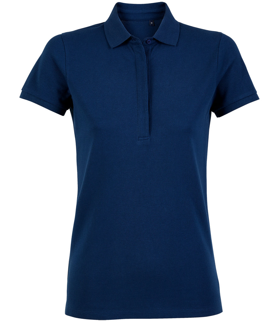 NEOBLU Ladies Owen Piqué Polo Shirt | Deep Black