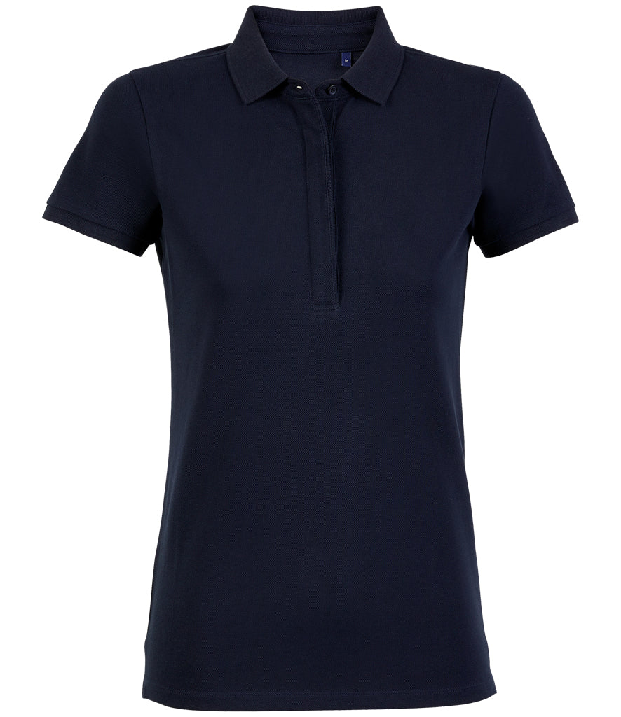 NEOBLU Ladies Owen Piqué Polo Shirt | Deep Black