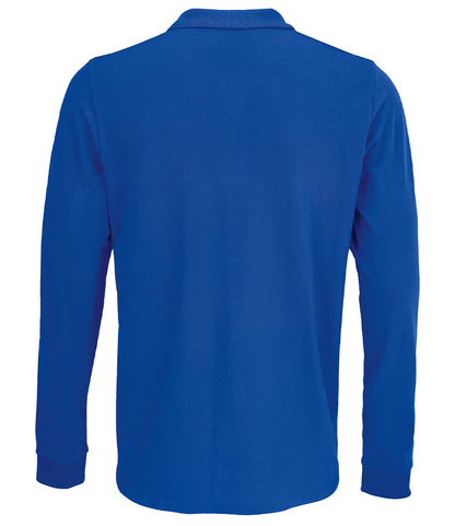 SOL'S Unisex Prime Long Sleeve Piqué Polo Shirt