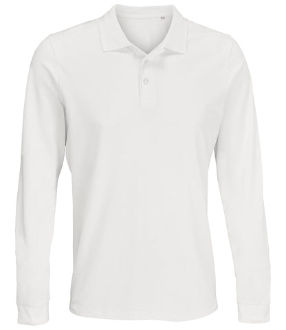 SOL'S Unisex Prime Long Sleeve Piqué Polo Shirt