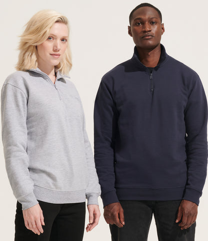 SOL'S Unisex Conrad 1/4 Zip Sweatshirt