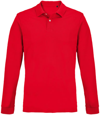 SOL'S Unisex Pacific Long Sleeve Piqué Polo Shirt