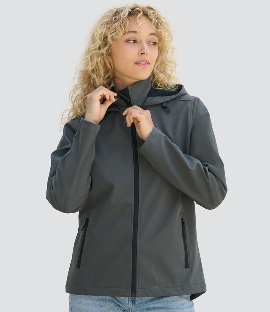 SOL'S Ladies Race Hooded Soft Shell Jacket