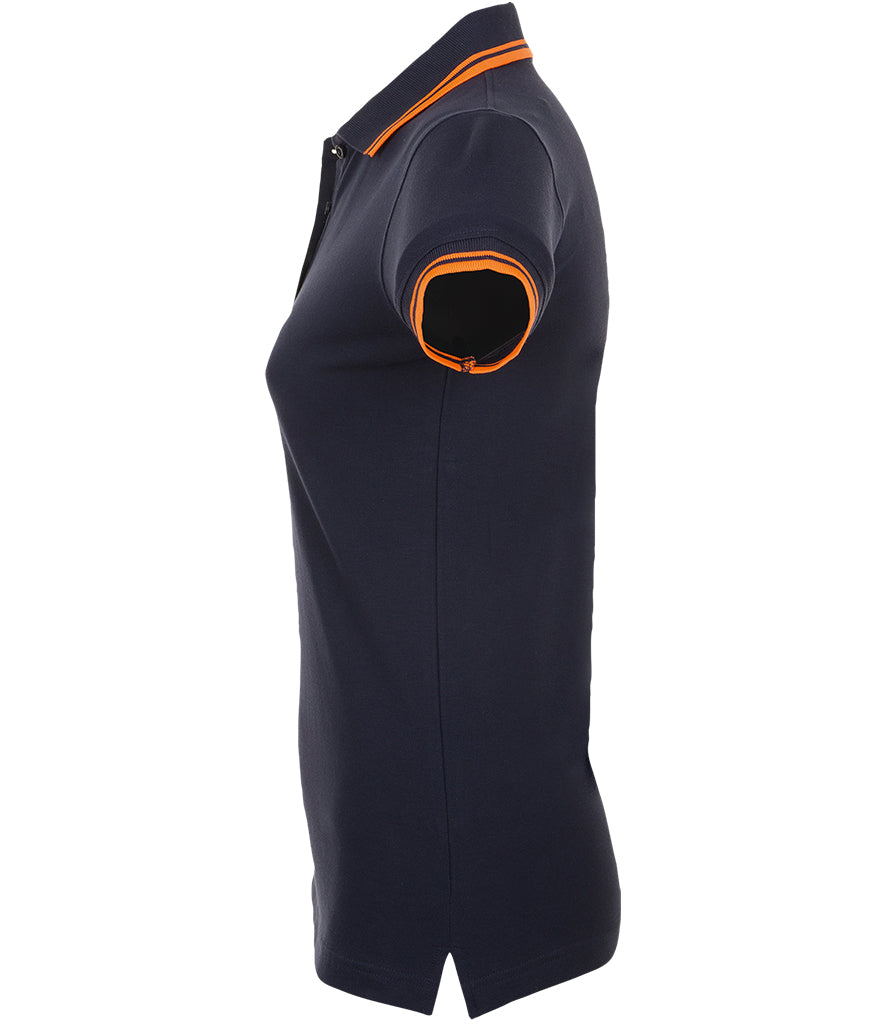 SOL'S Ladies Pasadena Tipped Cotton PiquÃ© Polo Shirt