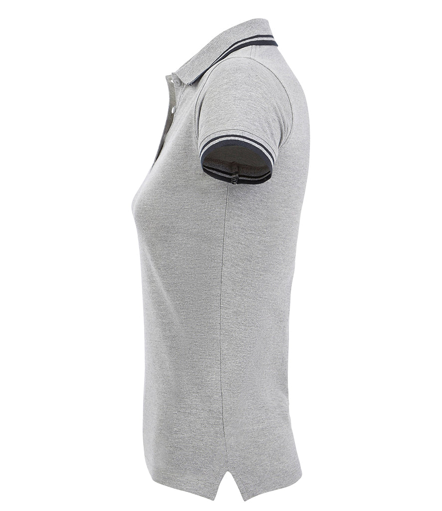 SOL'S Ladies Pasadena Tipped Cotton PiquÃ© Polo Shirt
