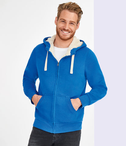 SOL'S Unisex Sherpa Hooded Jacket