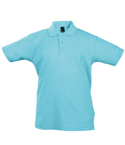 SOL'S Kids Summer II Cotton Piqué Polo Shirt