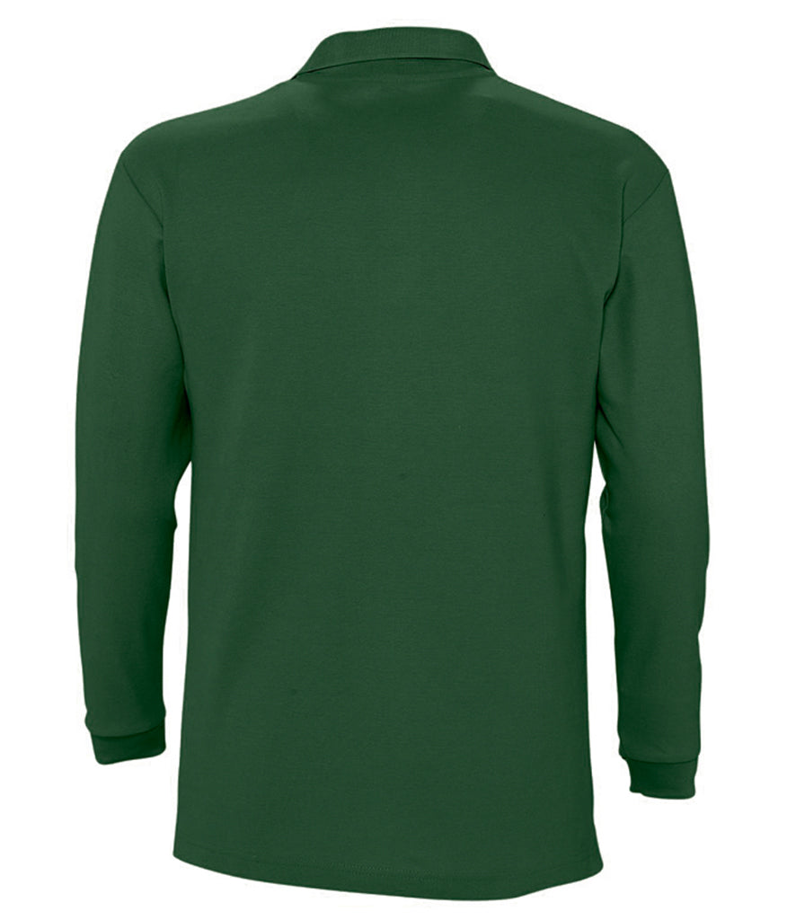 SOL'S Winter II Long Sleeve Cotton Piqué Polo Shirt