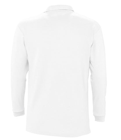 SOL'S Winter II Long Sleeve Cotton Piqué Polo Shirt