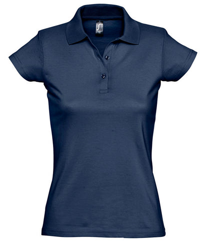 SOL'S Ladies Prescott Cotton Jersey Polo Shirt