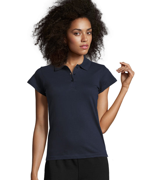 SOL'S Ladies Prescott Cotton Jersey Polo Shirt