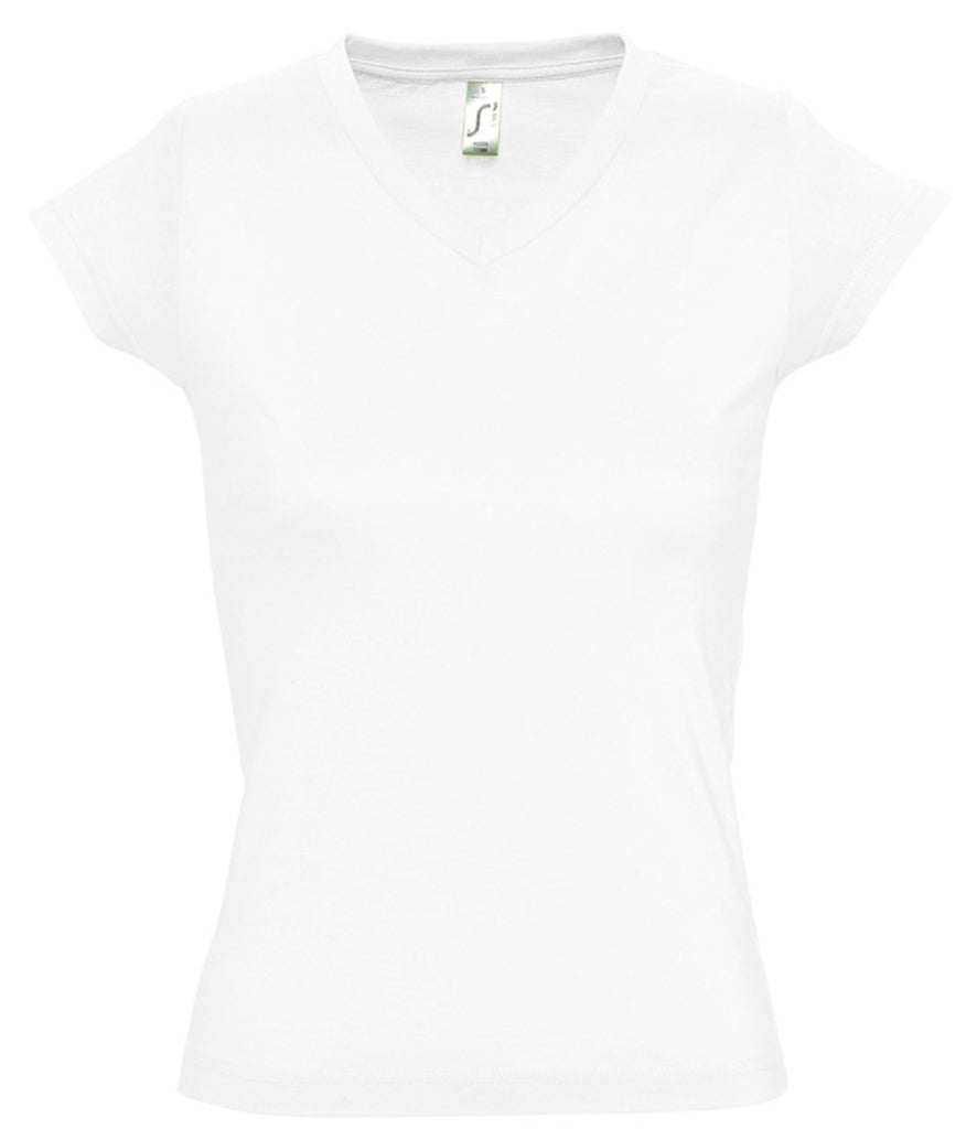 SOL'S Ladies Moon V Neck T-Shirt