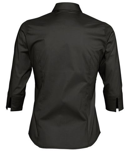 SOL'S Ladies Effect 3/4 Sleeve Fitted Shirt