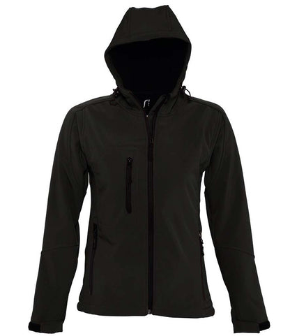 SOL'S Ladies Replay Hooded Soft Shell Jacket