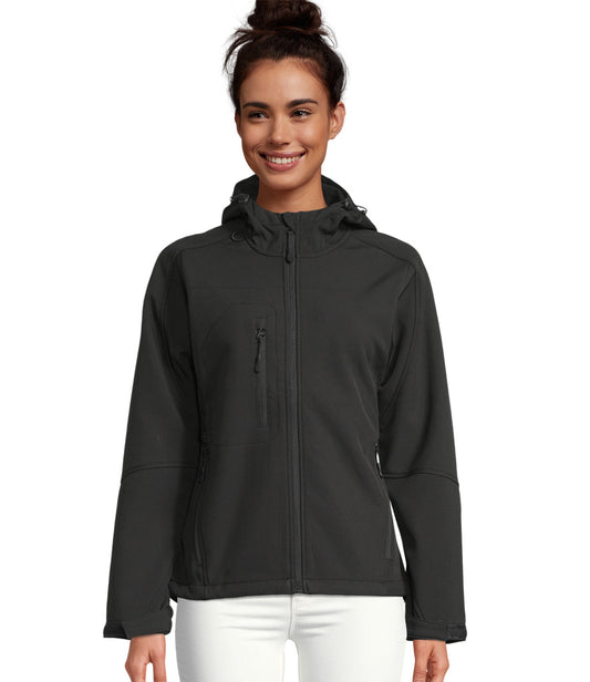 SOL'S Ladies Replay Hooded Soft Shell Jacket