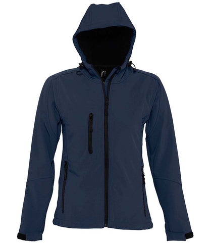 SOL'S Ladies Replay Hooded Soft Shell Jacket