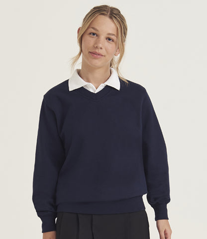 AWDis Academy Senior V Neck Sweatshirt