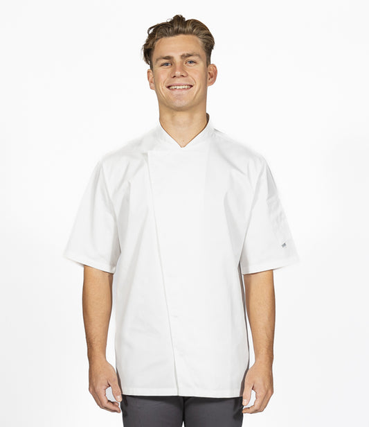 ADC Short Sleeve Asymmetric Chef's Jacket