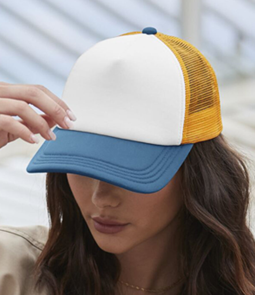 Beechfield Retro 5 Panel Trucker Cap