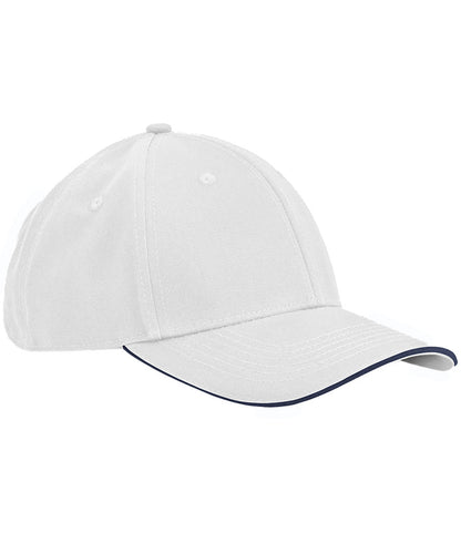 Beechfield EarthAwareÂ® Classic Organic Cotton 6 Panel Sandwich Peak Cap
