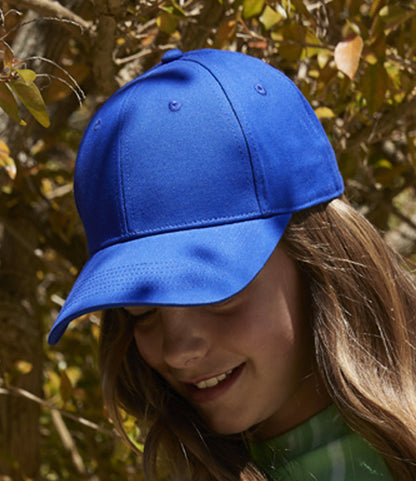 Beechfield EarthAwareÂ® Junior Classic Organic Cotton 6 Panel Cap