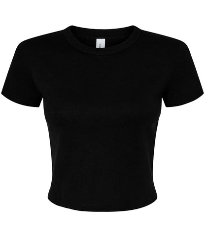 Bella Ladies Micro Rib Baby T-Shirt