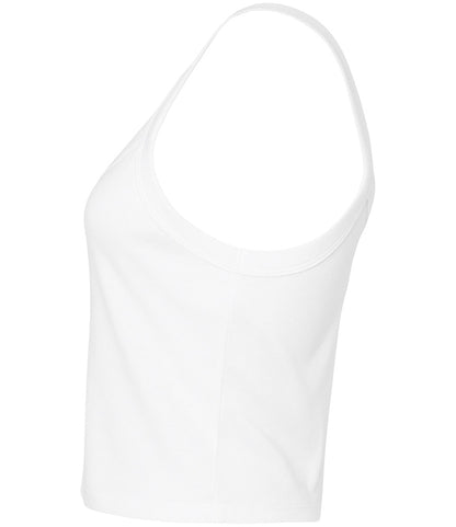 Bella Ladies Micro Rib Spaghetti Strap Tank Top