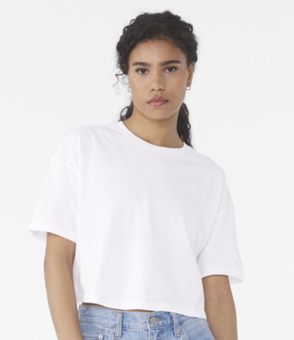 Bella Ladies Jersey Cropped T-Shirt