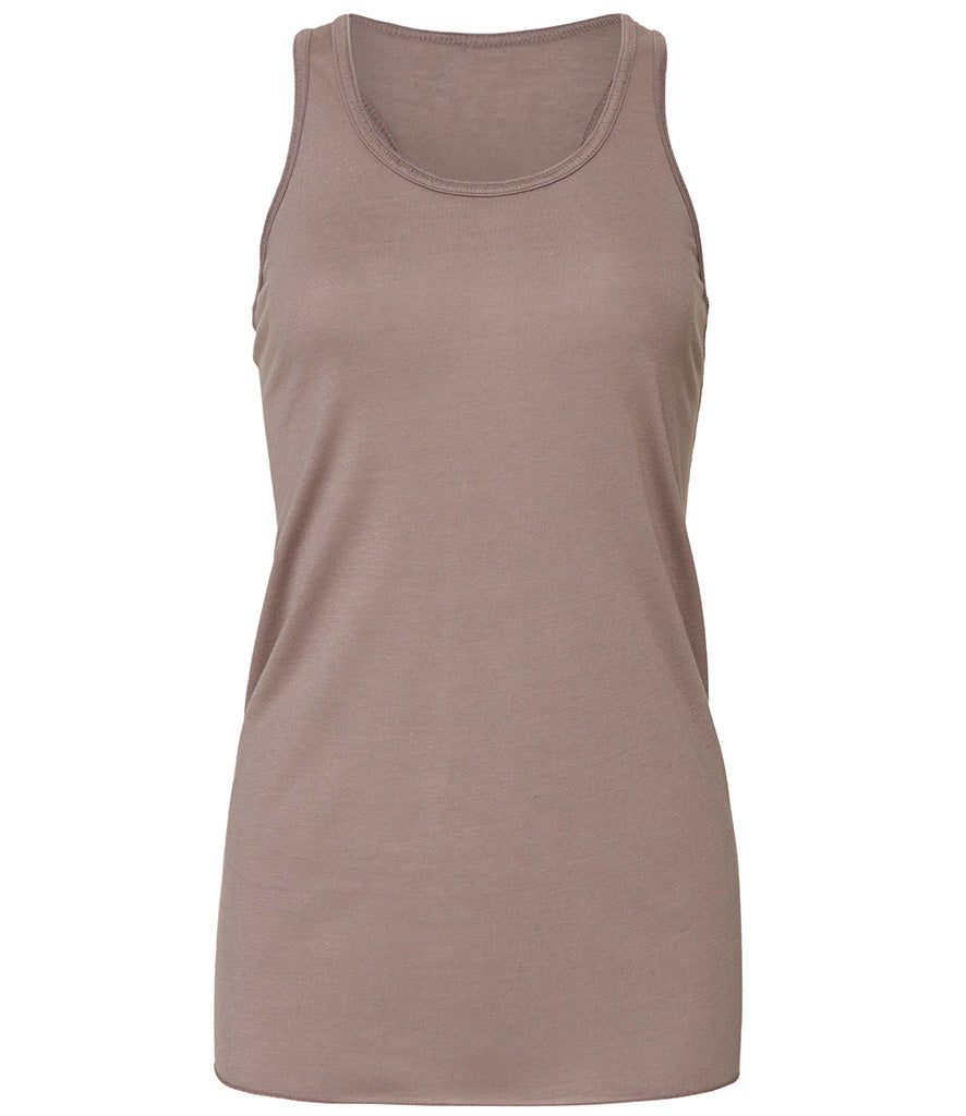 Bella Ladies Flowy Racer Back Tank Top