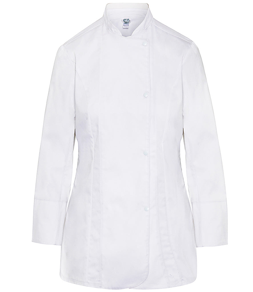 Dennys Ladies Long Sleeve Premium Chef's Jacket