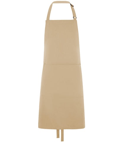 Dennys Polyester Bib Apron with Pocket