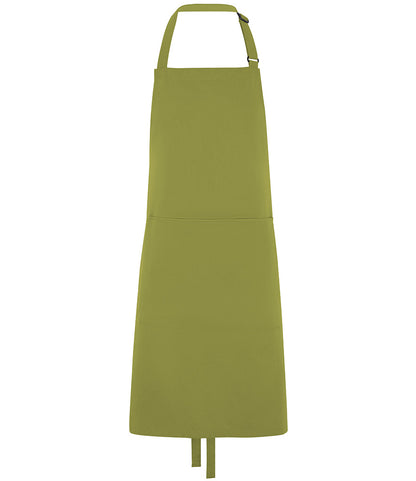 Dennys Polyester Bib Apron with Pocket