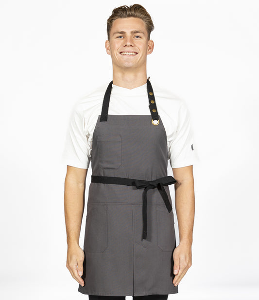 Dennys Canvas Apron with Front Split