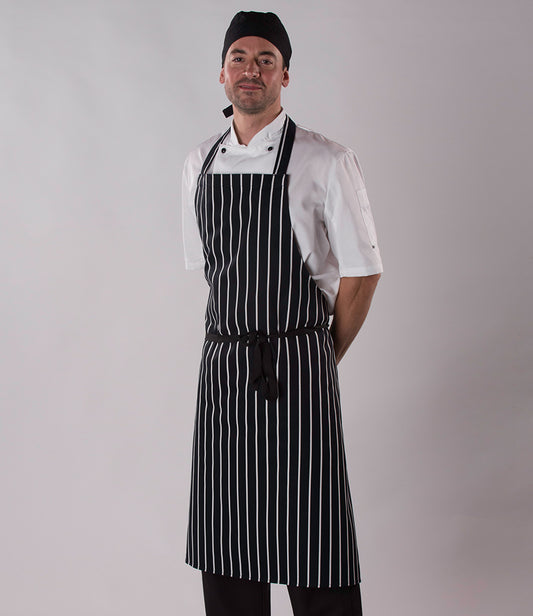 Dennys Stripe Bib Apron