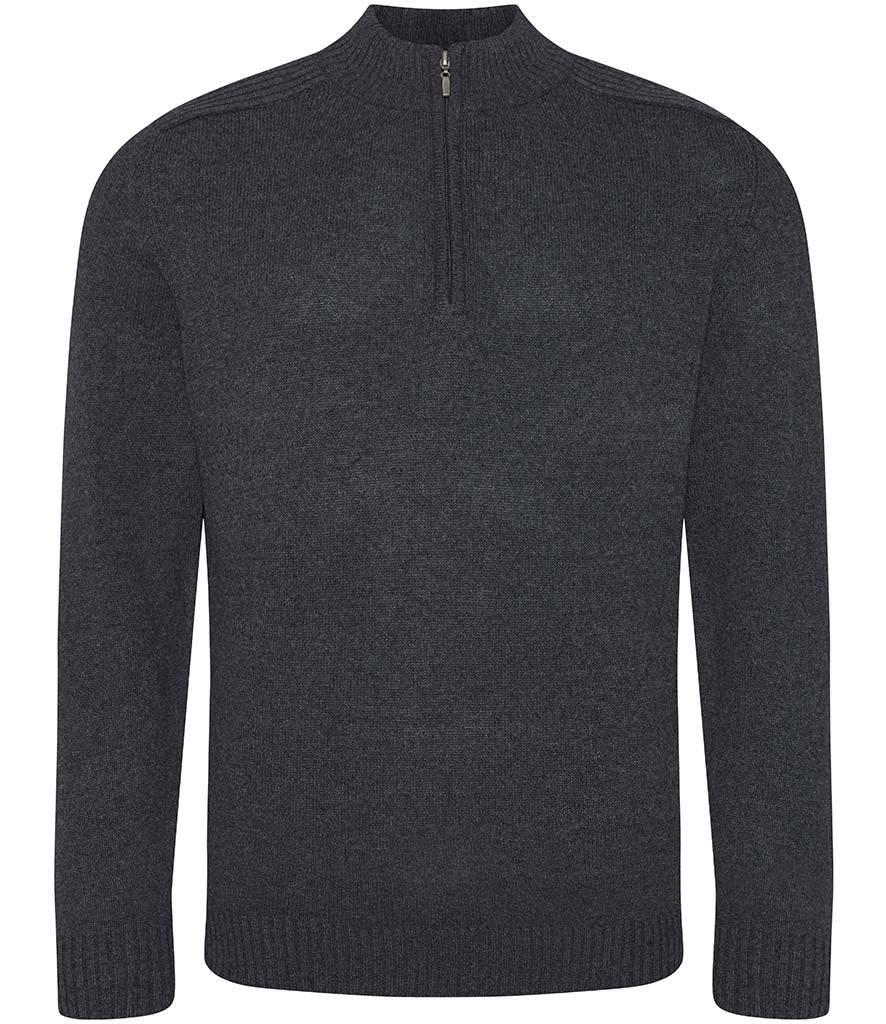 Ecologie Unisex Wakhan Zip Neck Sustainable Sweater