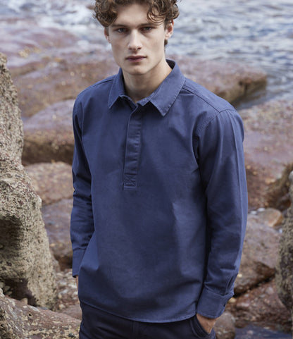 Front Row Pullover Drill Shirt