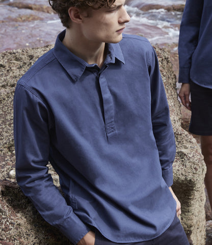 Front Row Pullover Drill Shirt