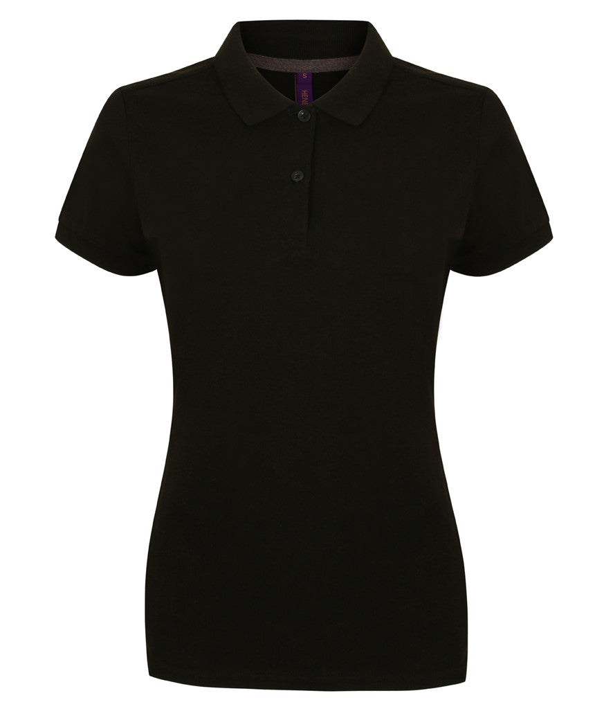 Henbury Ladies Modern Fit Cotton PiquÃ© Polo Shirt