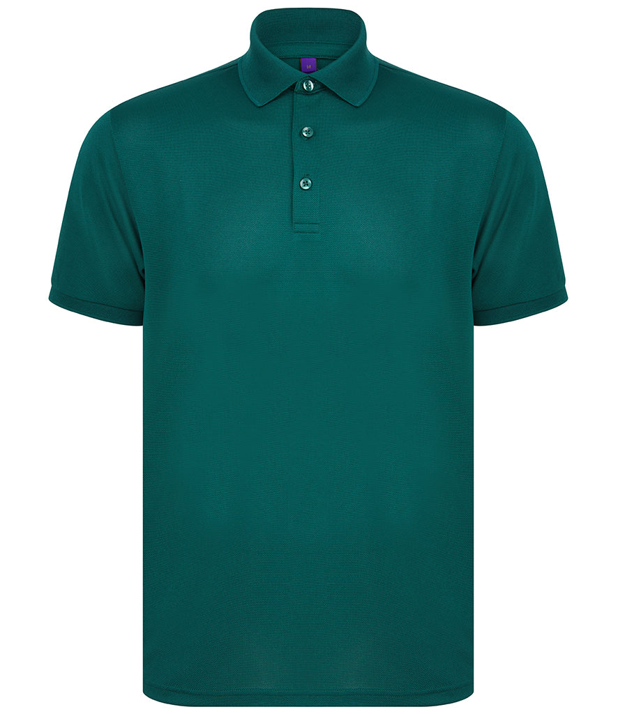 Henbury Recycled Polyester PiquÃ© Polo Shirt