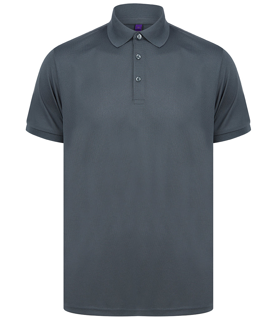 Henbury Recycled Polyester PiquÃ© Polo Shirt